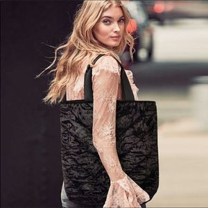 Victoria’s Secret Velvet Tote